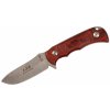 Muela ATB-9R lovecký nôž 8,5 cm, Stonewash, koralové drevo Pakka, kožené puzdro