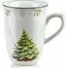Affekdesign Vianočný hrnček Santa Lila 220 ml bielo-zelený
