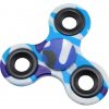 Antistresový Fidget Spinner - Finger spin maskáčový modrý