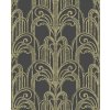 Graham tapeta 104299 Eternal 0,52 x 10 m (Metalická žltá - luxusná vliesová tapeta na stenu v štýle Art deco )