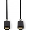 Nedis CCBW64750AT10 - Kabel USB 3.1 (Gen2) | Typ-C Zástrčka - Typ-C Zástrčka | 1 m | Antracit