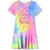 Kugo dievčenské šaty CS1078 dúhová svetlejšia