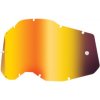Zrkadlové sklo do okuliarov 100% Strata 2,Accuri 2, Racecraft 2 red