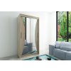 Supermobel Posuvná skriňa MONACO 120, 120x200x62, sonoma