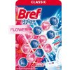 Bref Color Aktiv tuhý WC blok Fresh Flowers 3 x 50 g