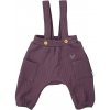 KOALA Detské záhradníčky Pure purple bavlna,/elastan 74 (6-9m)