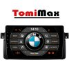 TomiMax BMW E46 Android 14 autorádio s WIFI, GPS, USB, BT HW výbava: 8 Core 6GB+128GB HIGH