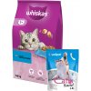 Whiskas granule s tuniakom 14 kg + CAT SAND 3,8l