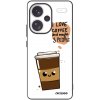 Picasee silikónový čierny obal pre Xiaomi Redmi Note 13 Pro+ 5G - Cute coffee