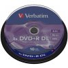 VERBATIM Verbatim DVD+R 8x DL 8,5GB cake 10 ks