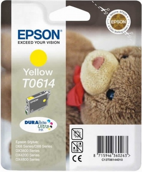 Epson T0614 Yellow - originálny