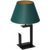 Luminex | Stolná lampa 1xE27/60W/230V 45 cm zelená/zlatá | LU3398