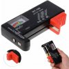 Tester batérií AA AAA C D 9V (Univerzálny merač batérií s analógovým ukazovateľom – rýchla kontrola stavu nabitia)