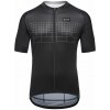 GORE Cyklistický dres s krátkym rukávom - GRID FADE 2.0 - čierna/šedá 2XL