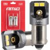 AMiO - LED žiarovky CANBUS PRO T4W BA9S 4x2016 SMD biele 12V 24V 03579