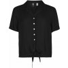 Dámska košeľa s krátkym rukávom O'Neill, CALI WOVEN SHIRT Čierna,Biela XS