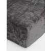 MKLozkoviny.sk Plachta mikroplyš Deluxe 140 × 200 cm – tmavo sivé