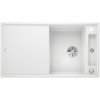 Blanco Axia III 5 S, s excentrom, so sklenenou doskou - Biela