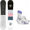 Gravity Electra 24/25 dámsky snowboard + Gravity Fenix white/lavender viazanie + zľava 25 € na príslušenstvo - 159 cm + L (EU 41,5-43)