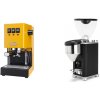 Gaggia New Classic E24, yellow + Rocket Espresso GIANNINO, black/chrome