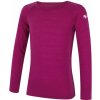 Detské tričko Zulu Merino 160 Long Detská veľkosť: 122-128 / Farba: fialová
