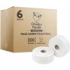 Suchý toaletný papier bez vône The Cheeky Panda 6 ks