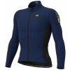 Alé Cycling zateplený cyklistický dres R-EV1 Clima Protection 2.0 Warm Race pánsky modrý 4XL