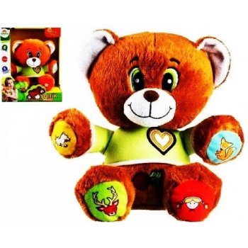 Teddies Medveď Vojtík hovoriaci 30 cm