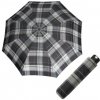 Doppler Carbonsteel Mini Woven Karo - dámsky skladací dáždnik