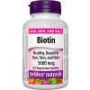 Webber Naturals Biotín 5000 mcg 60 cps