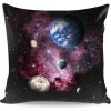 Matějovský Obliečka Obliečky na vankúše - Priestor 40x40 vesmír čierna, červená, ružová, fialová