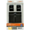 Set Jupio 2x EN-EL14(A) 1100mAh + USB duálna nabíjačka - Jupio CNI1003V4 nabíjačka - neoriginálne