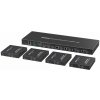 PREMIUMCORD HDMI2.0 Matrix Extender Switch 4:4 , rozlišení 4K@60Hz, HDR YUV4:4:4 (khswit44c)