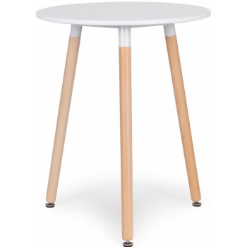 Wellhox Moderný drevený stôl do kuchyne v obývacej izbe 60 cm