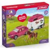 Súprava Schleich 72223 Horse Club. Auto s prívesom na prepravu koní
