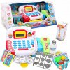 Majlo Toys Detská elektronická pokladňa s LED displejom