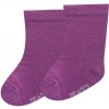 Devold - termoprádlo a merino oblečenie pre deti Devold merino tenké ponožky pre bábätká 2 páry Farba: Fialová, Veľkosť: 16 - 18