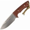 MUELA 150mm full tang blade CRYO-T treatment,BROWN canvas micarta GAVILAN-C