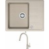 Franke BFG 611-62 sahara s excentrom + Franke FC 6051.082 LINA sahara