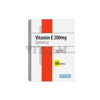 Generica Vitamin E 200 mg 60 kapsúl