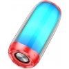 HOCO reproduktor bluetooth HC8 Pulzujúca farebná LED sports červená