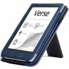 ARMORI Holder T047 - puzdro so stojanom pre Pocketbook 629/634 Verse (Pro) - tmavo modré, magnet, AutoSleep (Obal na Pocketbook 629 Verse / 634 Verse Pro - ARMORI Holder T047, magnet, vrecko, stojan,