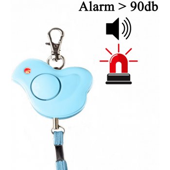 Prívesok na kľúče Mini alarm osobný prenosný detský kačička s hlasitosťou  až 100db od 19 € - Heureka.sk