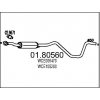 Stredný tlmič výfuku MTS 01.80560