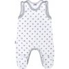 Dojčenské dupačky New Baby Classic II sivé s hviezdičkami 68 (4-6m)