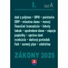 Zákony 2025 I/A - Daňové zákony (Úplné znenie po novelách k 1. 1. 2025)