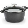 Soté hrnec de buyer, 8311.20 CHOC EXTREME, skleněná poklice, průměr 20 cm, vysoký okraj, keramický povrch, 20x27x8,5 cm
