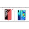 Púzdro Roybens 360 Full Body pre Huawei + tvrdené sklo - Červené pre Huawei: P30