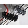 ASA Káblový organizér Cable Grip pre 5 káblov, šedý (010.010.00002)