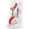 GGembird CCB-mUSB2B-AMCM-6 Opletaný USB-C - USB 2.0, M/M, 1,8m, černý
